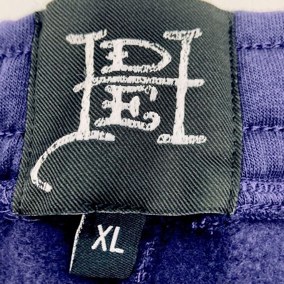 NWT Ed Hardy Men's Bulldog Graphic Navy Eclipse Shorts XL - Picture 7 of 9